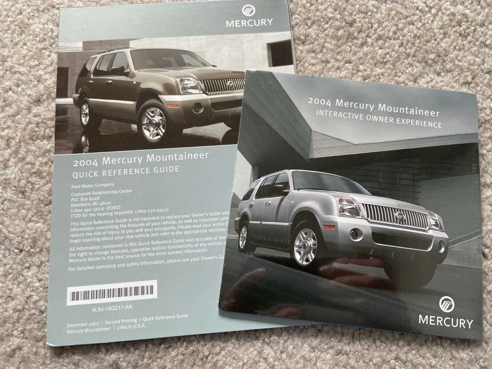 owners manual for 2004 mercury mountaineer