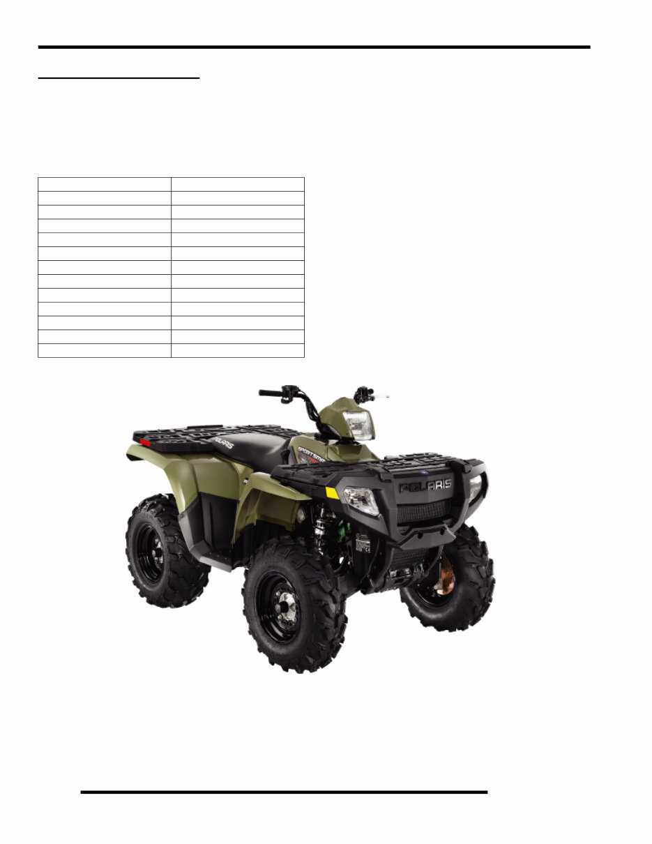 polaris sportsman 450 owners manual