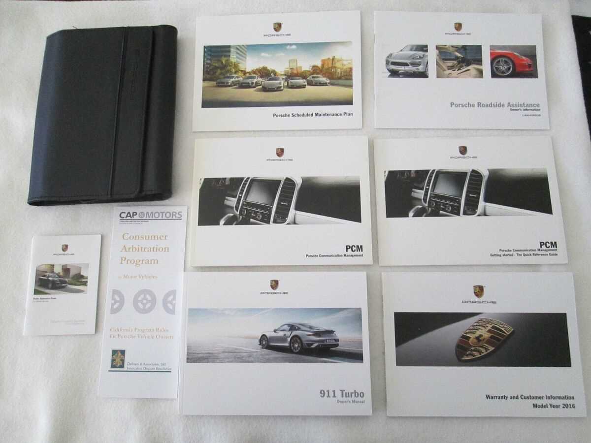 porsche 991 owners manual