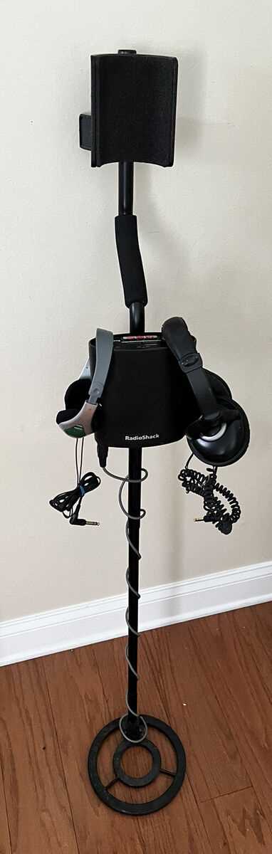 radio shack metal detector 63 3007 owners manual