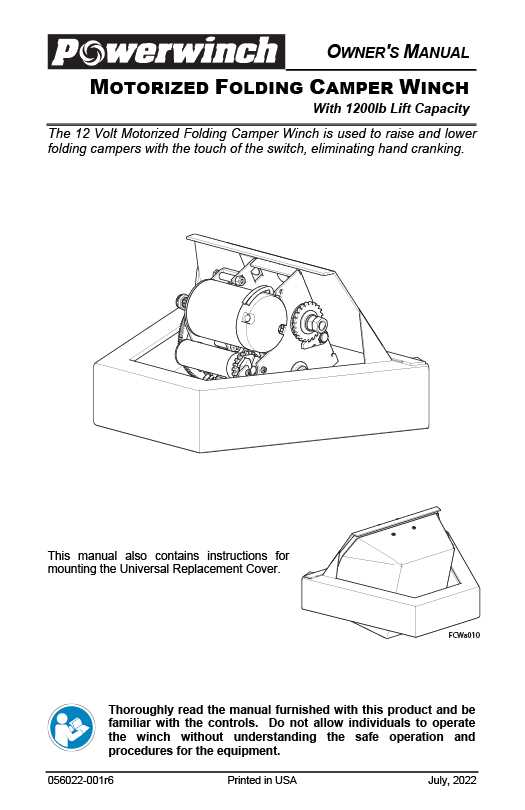 rockwood camper owners manual
