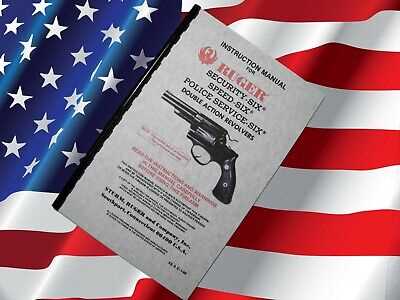 ruger security six owners manual