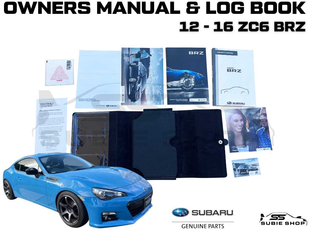 scion frs owners manual