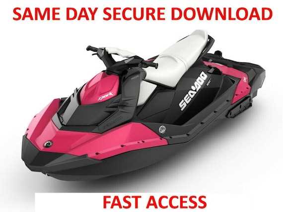 seadoo spark owners manual