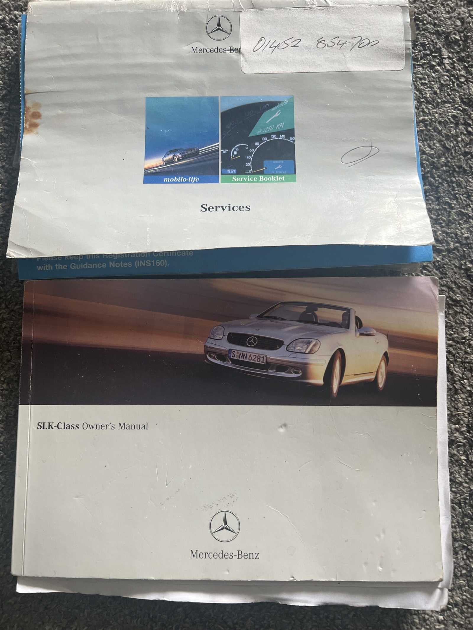 slk 230 owners manual