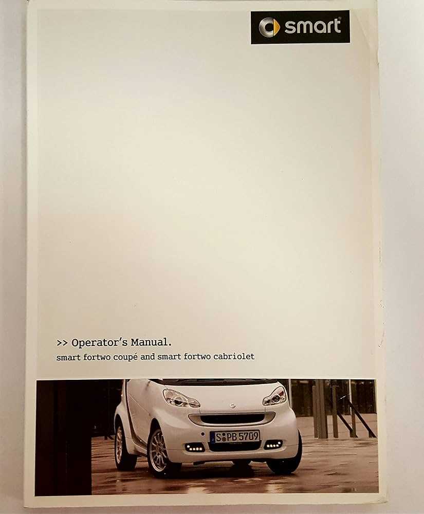 smart fortwo owners manual