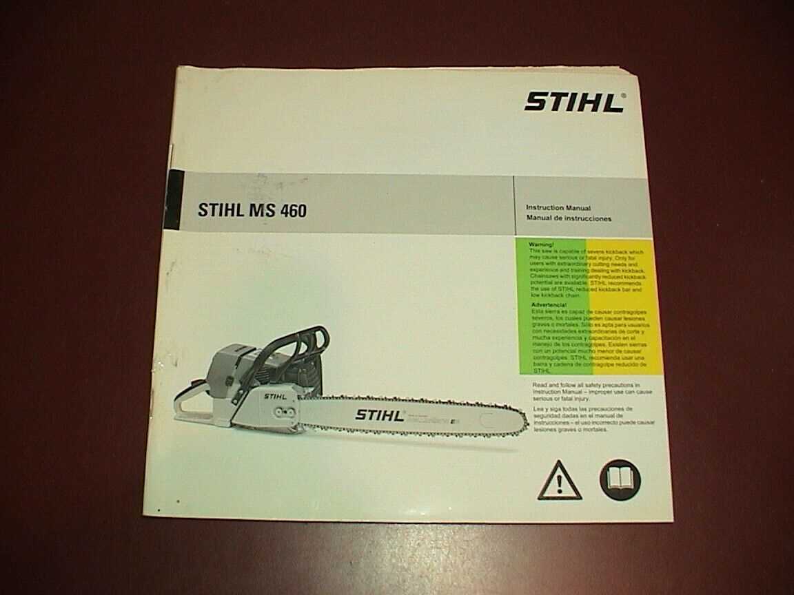 stihl ms 461 owners manual