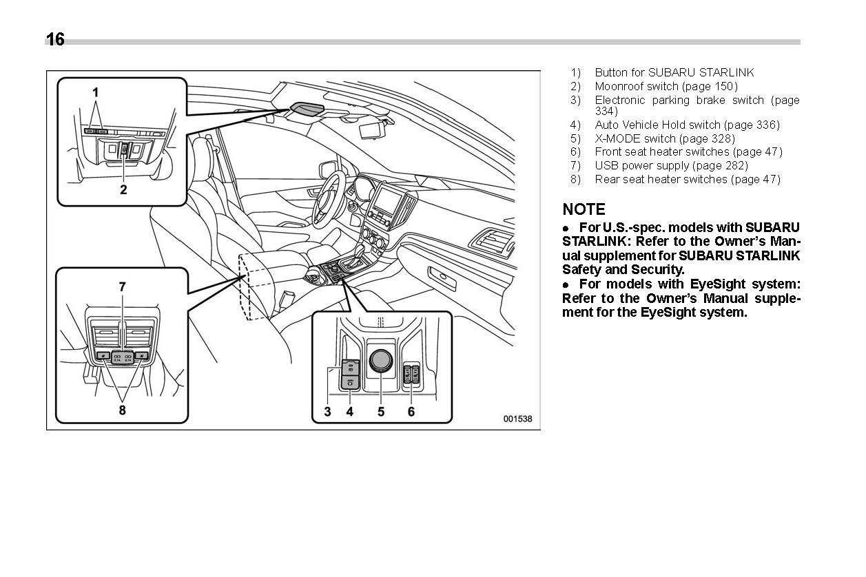 subaru forester 2019 owners manual
