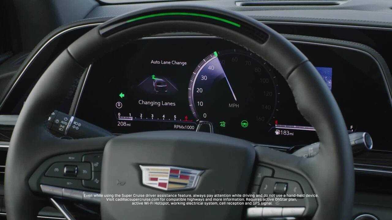super cruise lock out see owners manual