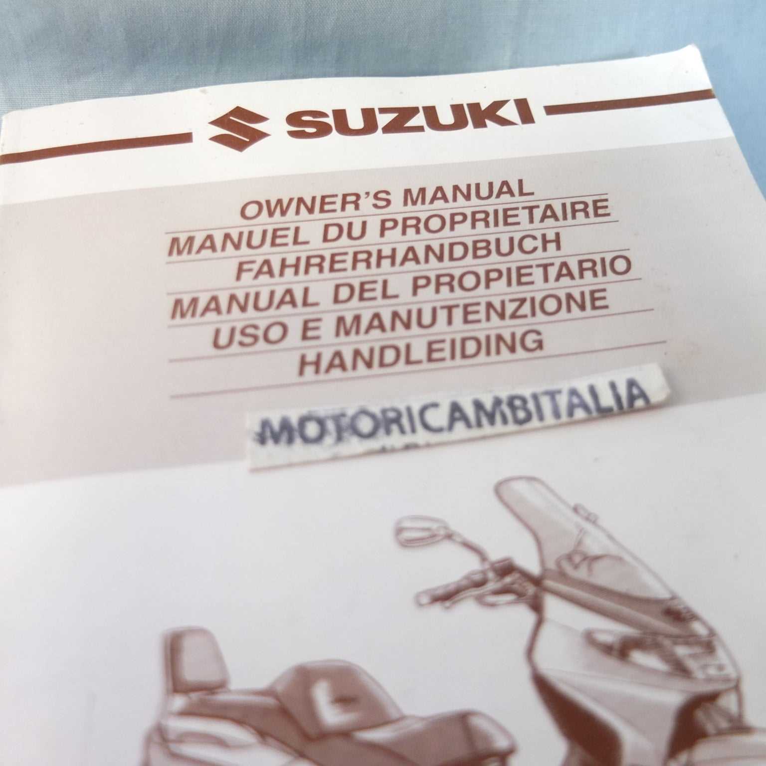 suzuki burgman owners manual