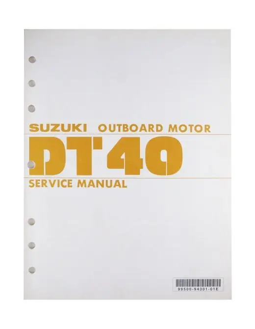 suzuki dt15c owners manual