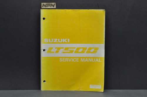 suzuki quadmaster 500 owners manual