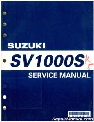 sv 2000 owners manual