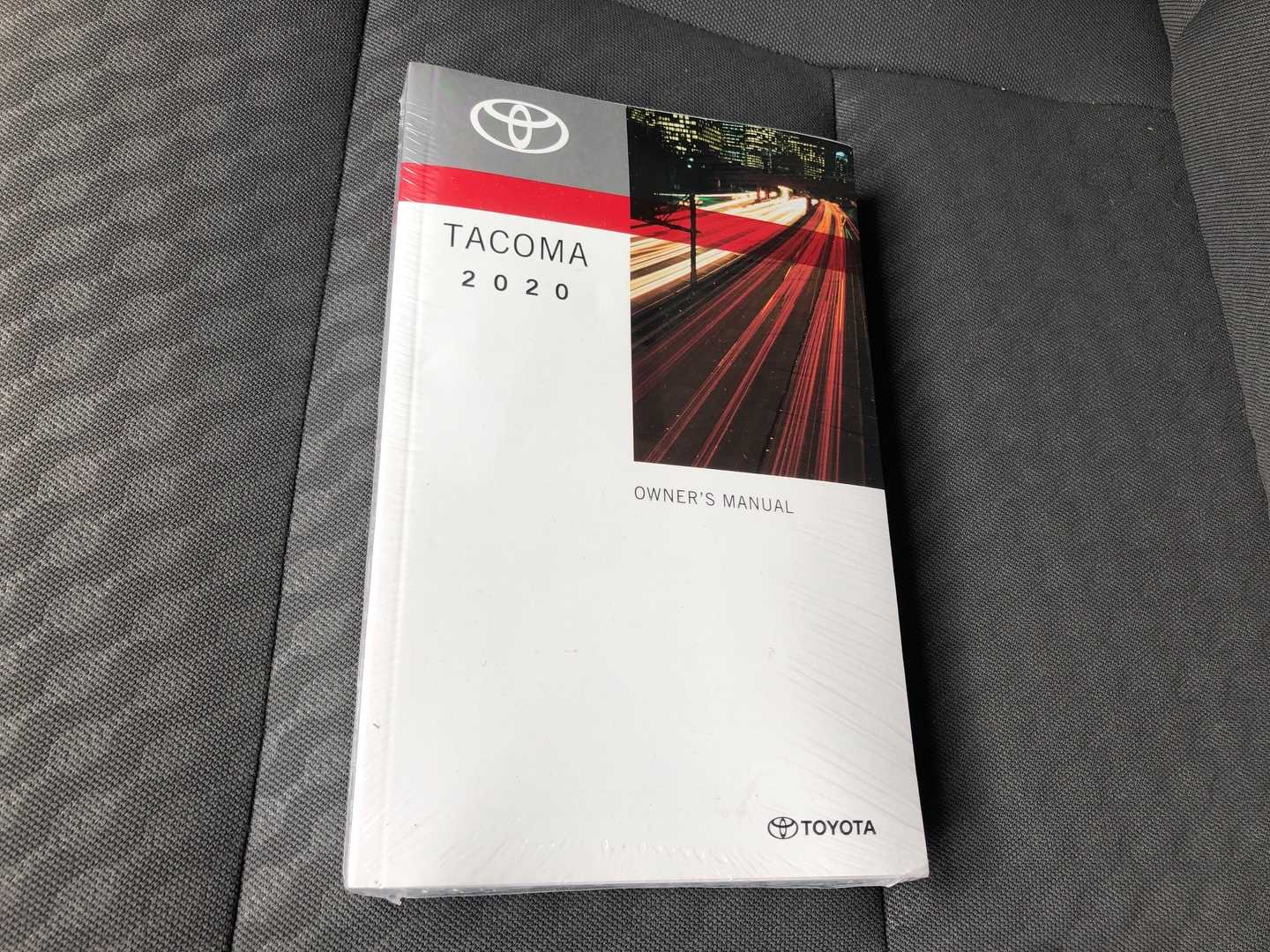 tacoma 2020 owners manual