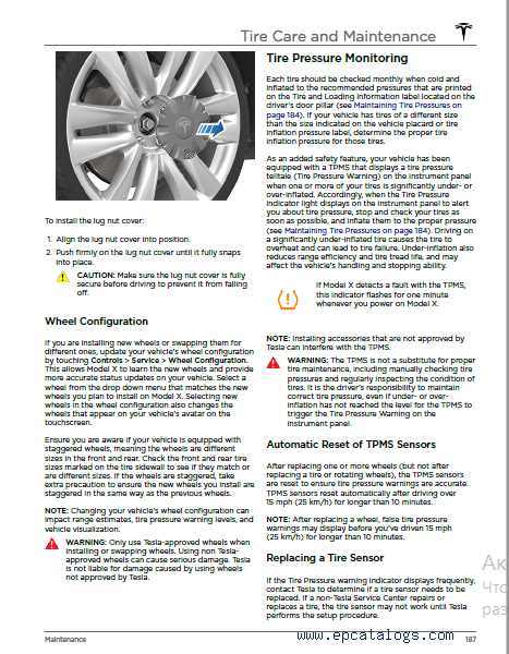 tesla x owners manual