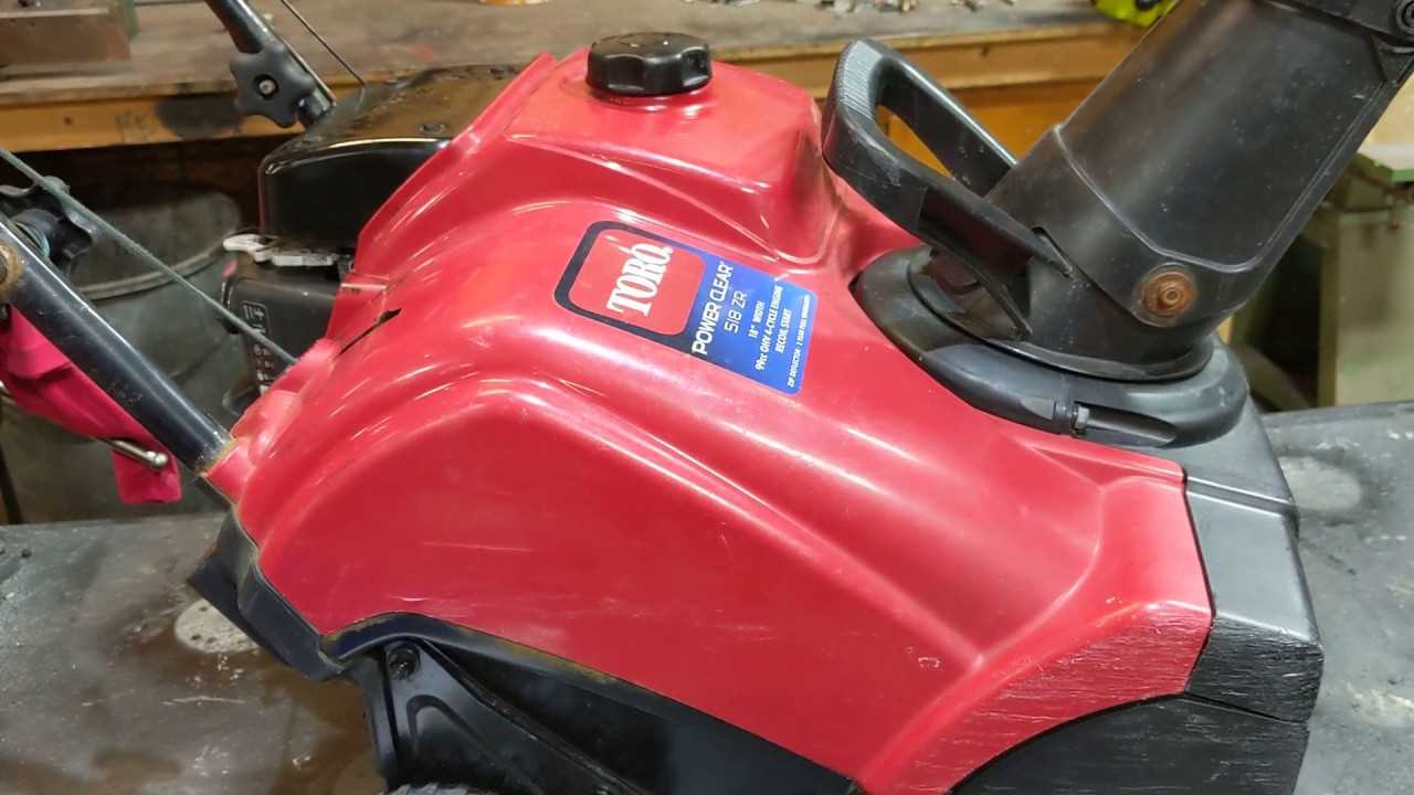 toro power clear 518 ze owners manual