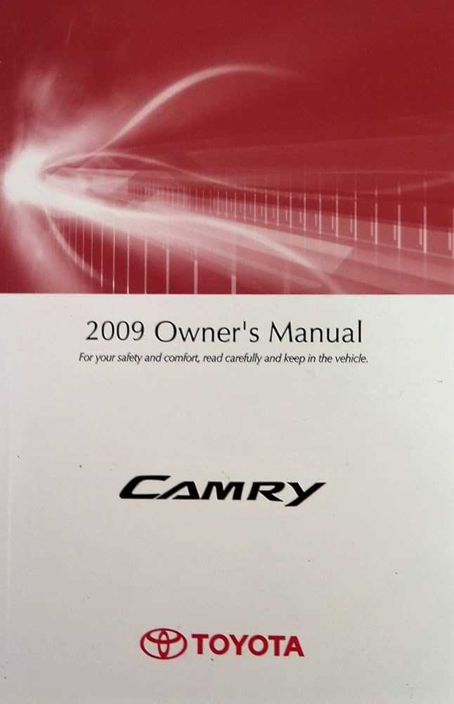 toyota camry owners manual