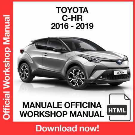 toyota chr owners manual 2019