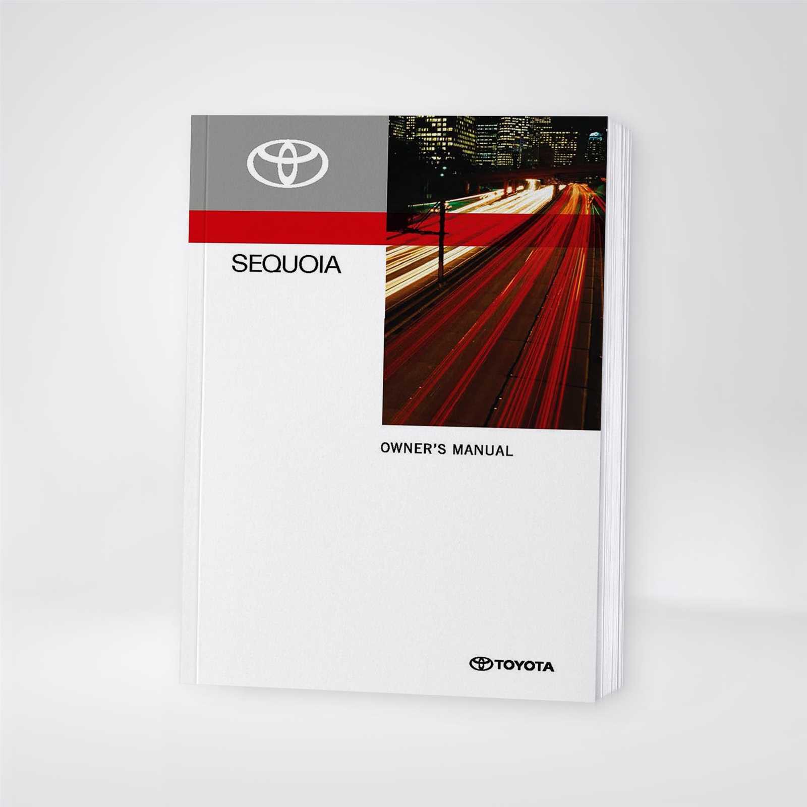 toyota sequoia owners manual