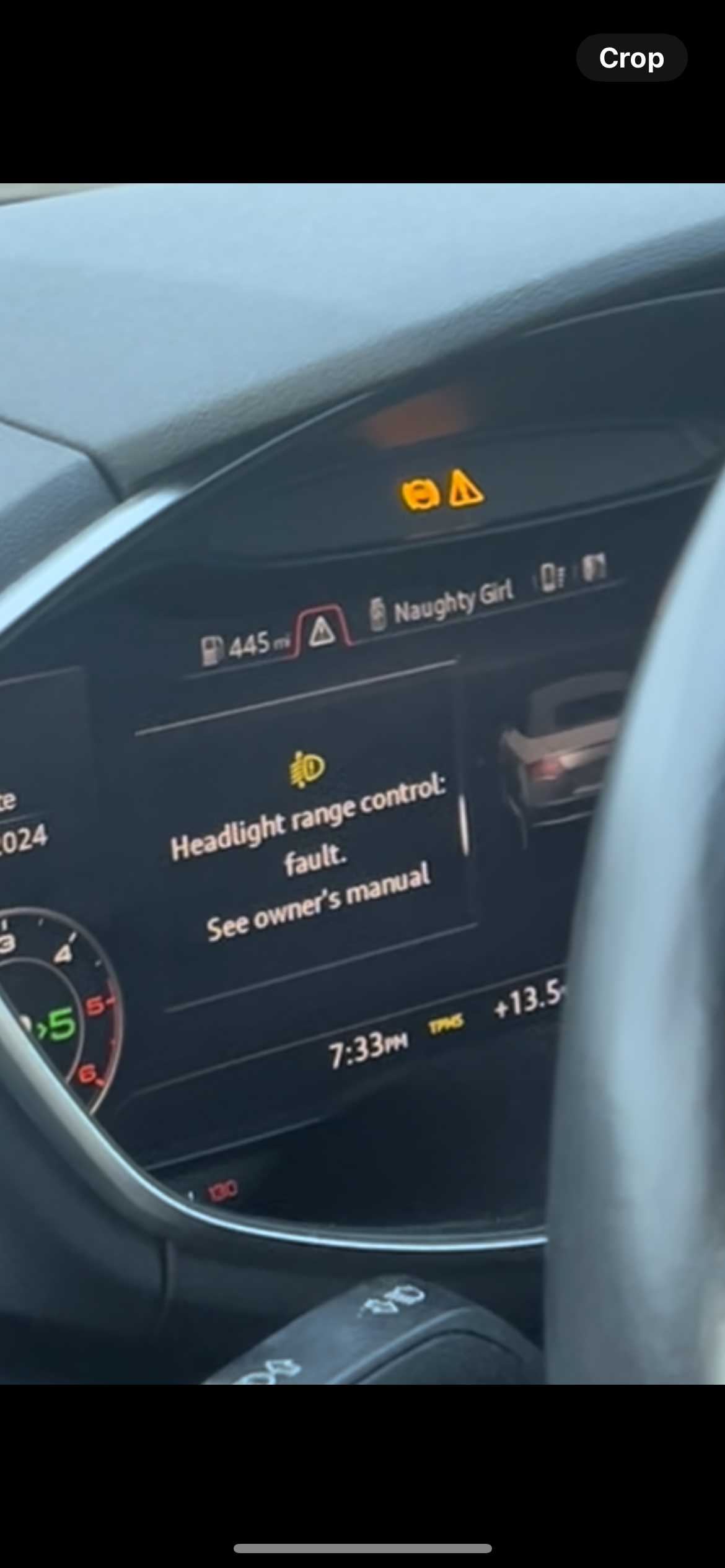 tpms error see owners manual