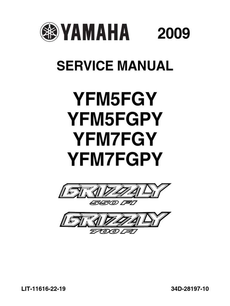 yamaha grizzly 700 owners manual