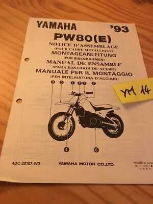 yamaha pw80 owners manual