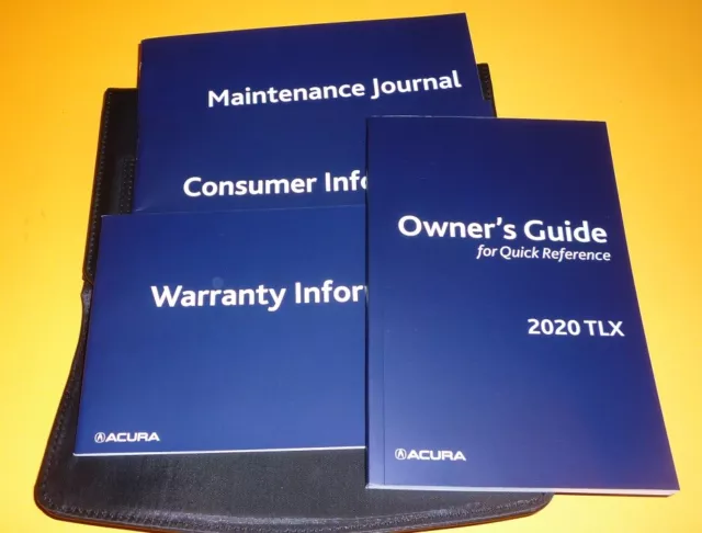 acura tlx 2020 owners manual