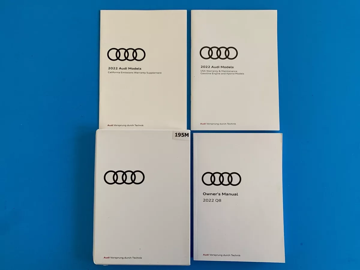 audi q5 owners manual