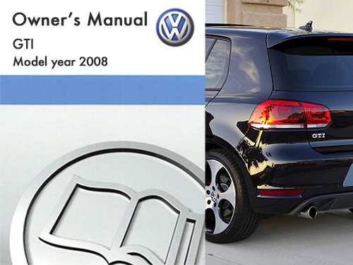 2003 vw gti owners manual