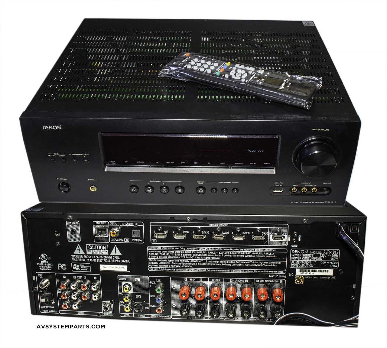 denon avr 1912 owners manual