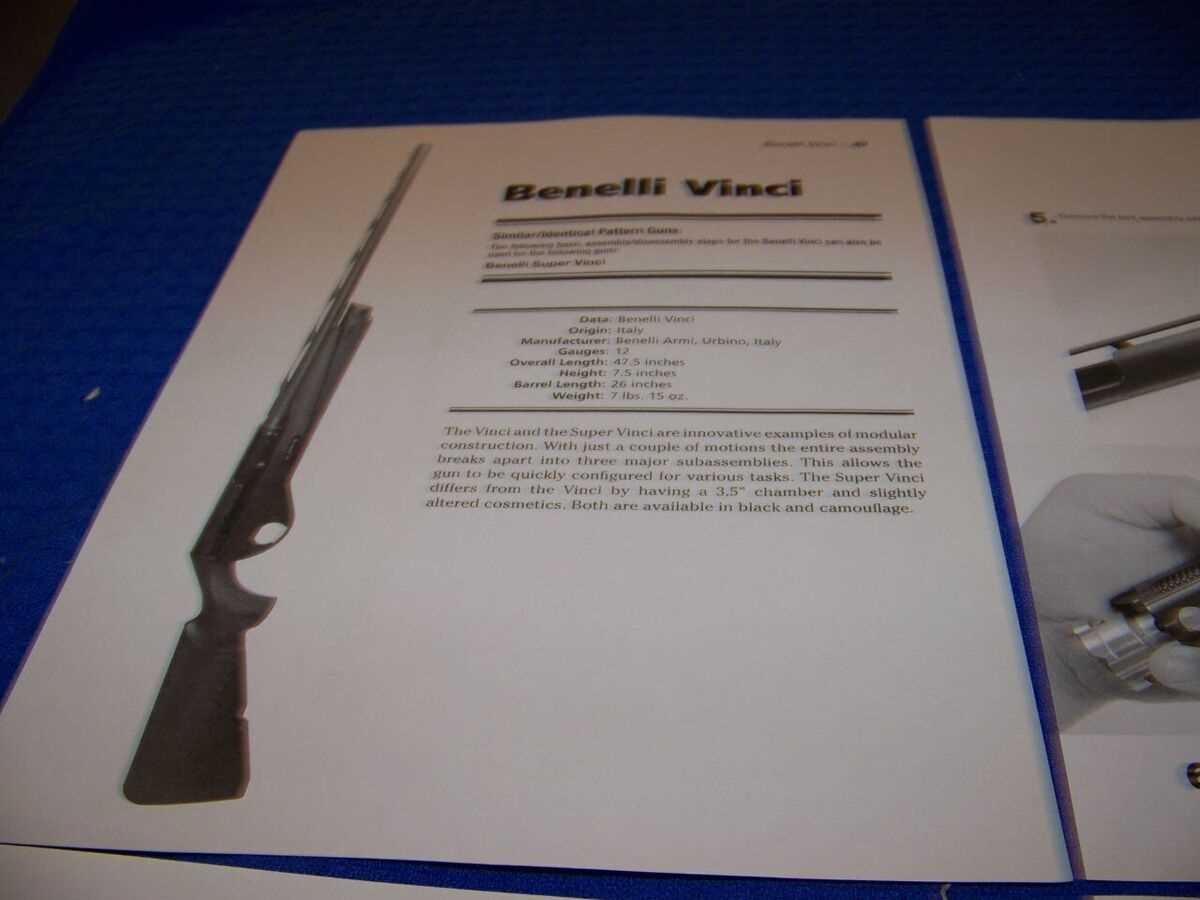benelli super vinci owners manual
