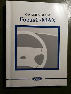 ford focus 2007 owners manual