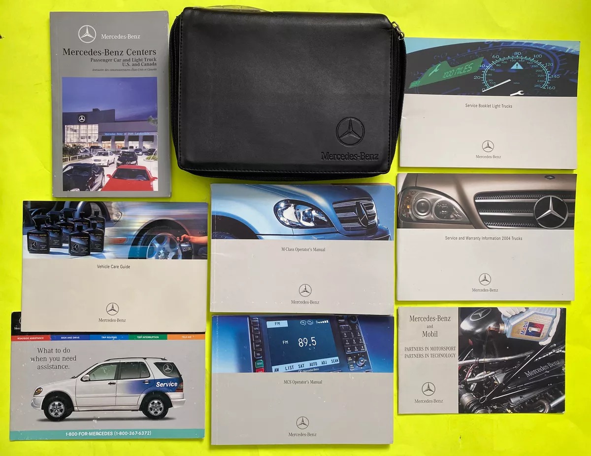 2004 ml350 owners manual