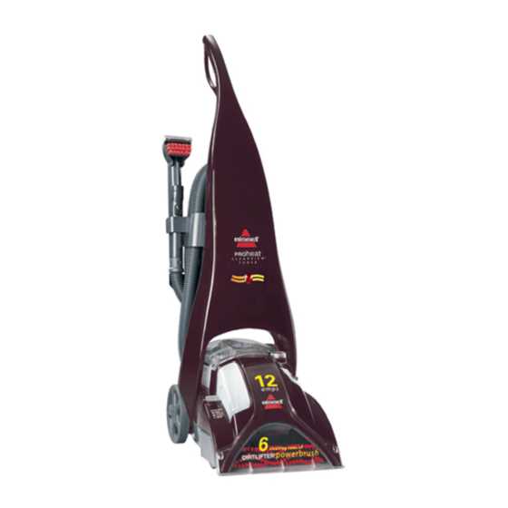 bissell carpet cleaner owners manual