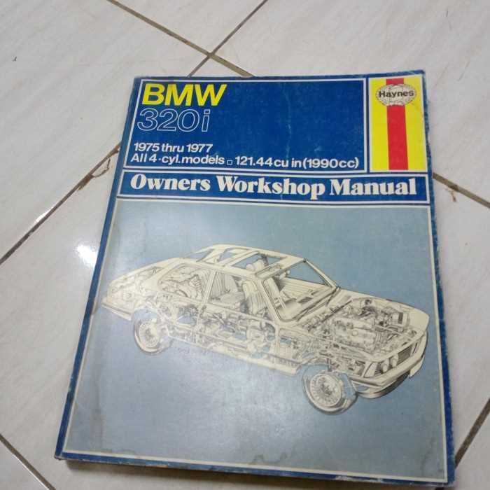 bmw 320i owners manual