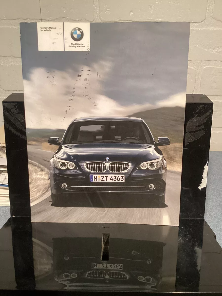 bmw 550i owners manual