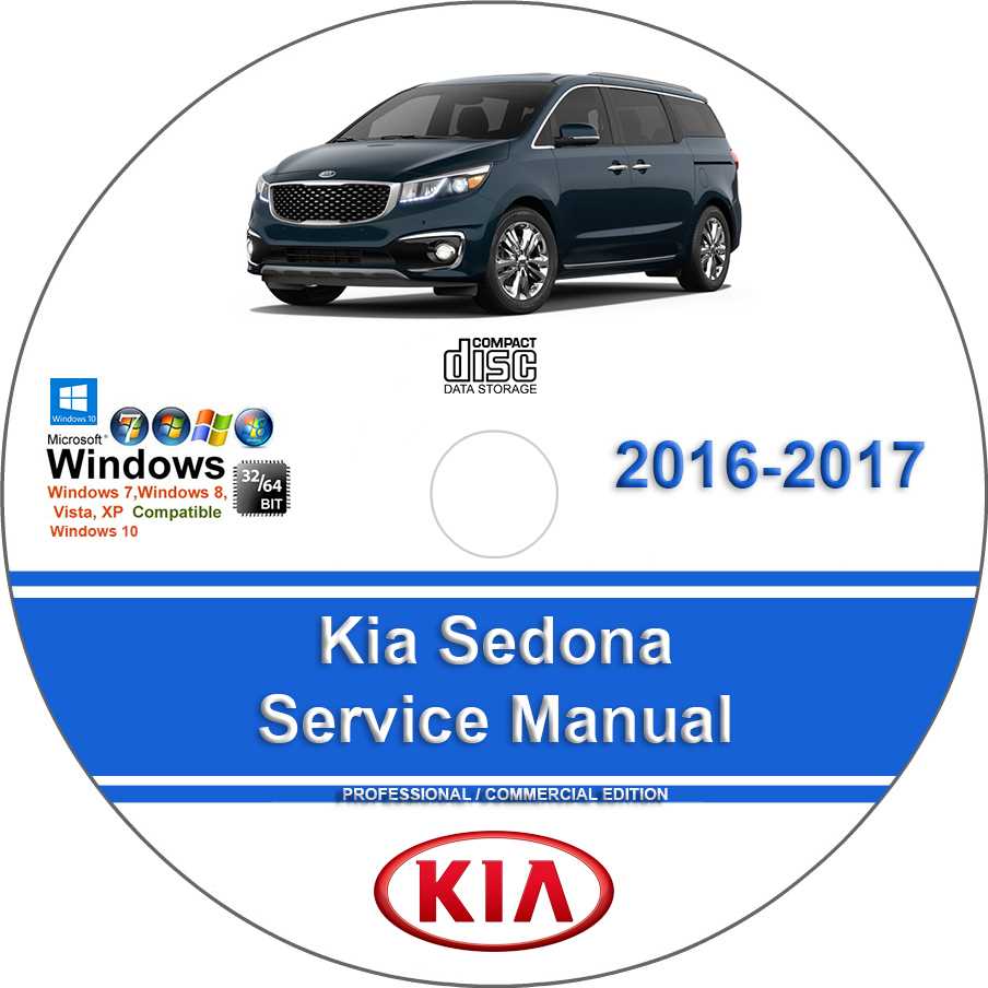 kia sedona 2017 owners manual