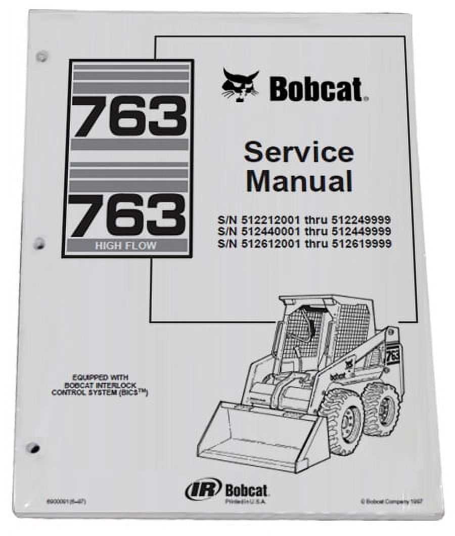bobcat skid steer owners manual