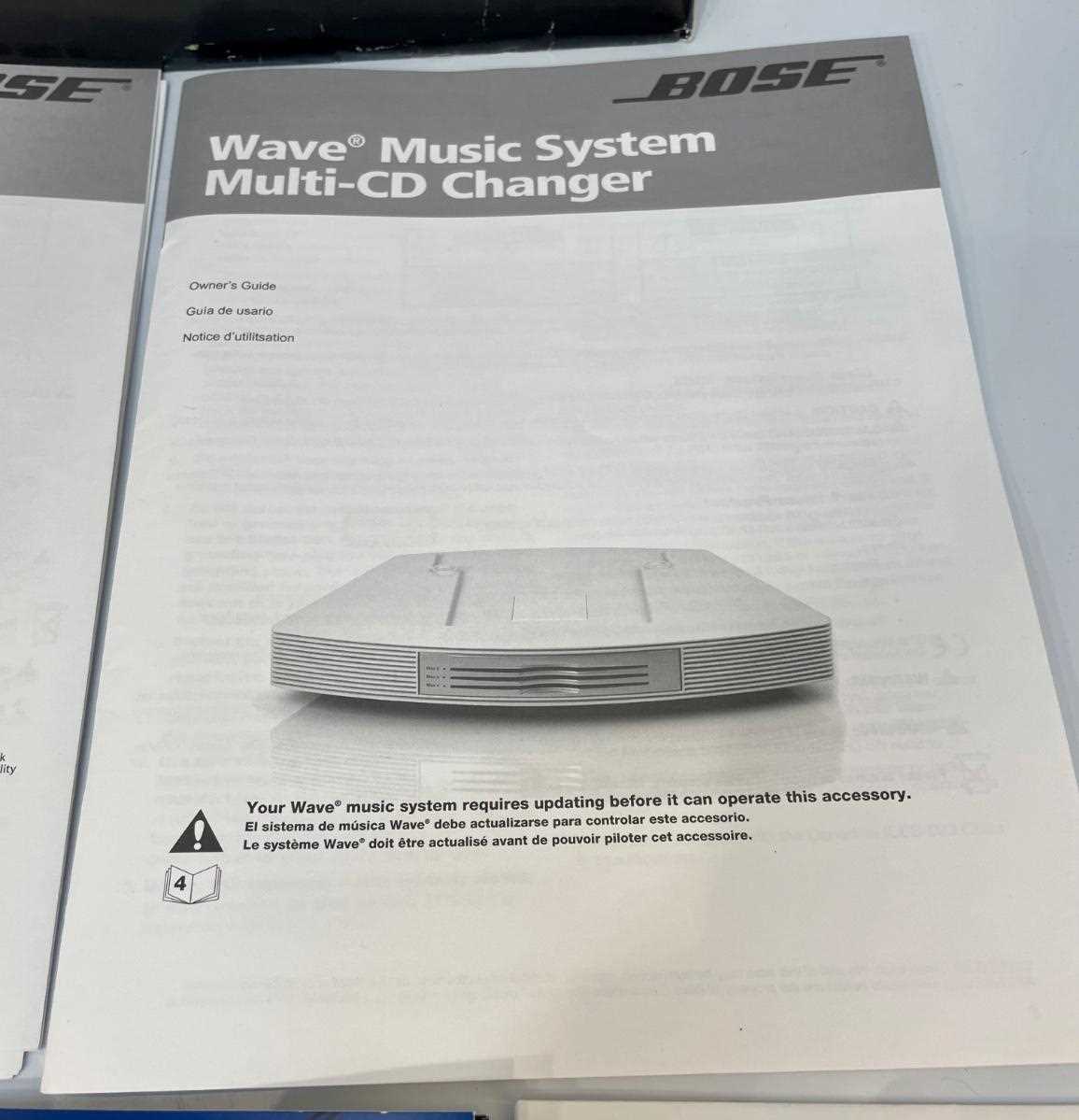 bose wave radio awrcc1 owners manual