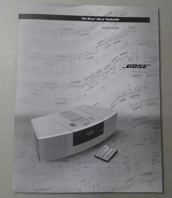 bose wave radio awrcc1 owners manual