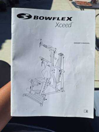 bowflex xceed owners manual