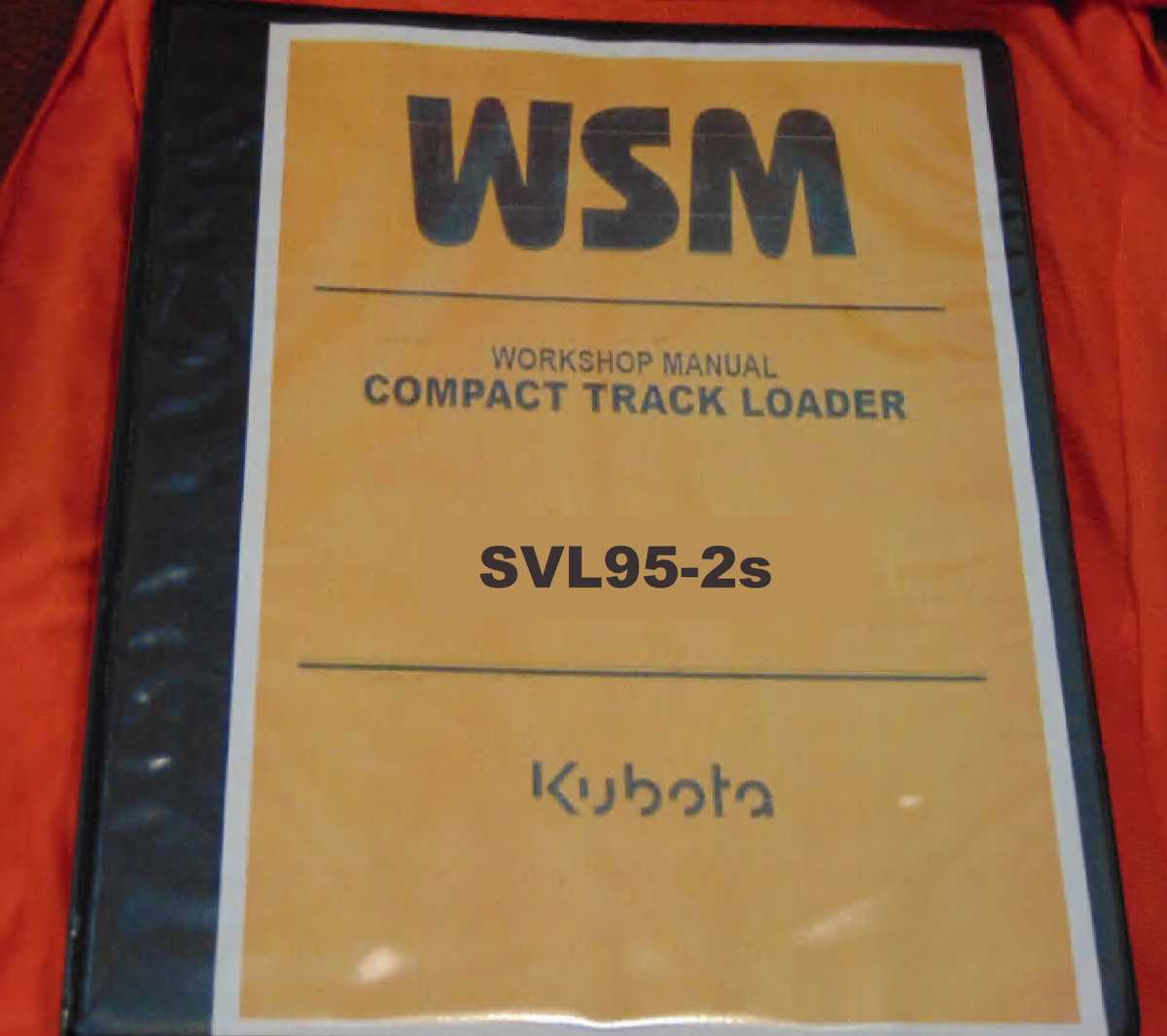 kubota svl95 owners manual