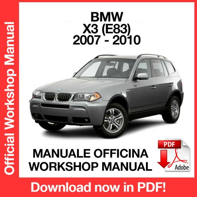 2013 bmw x3 owners manual