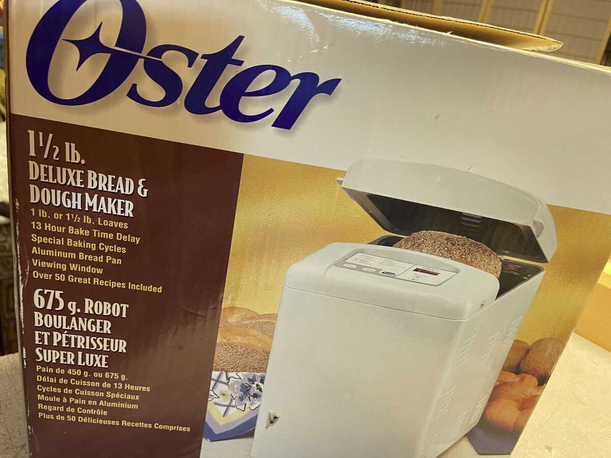 oster bread machine owners manual