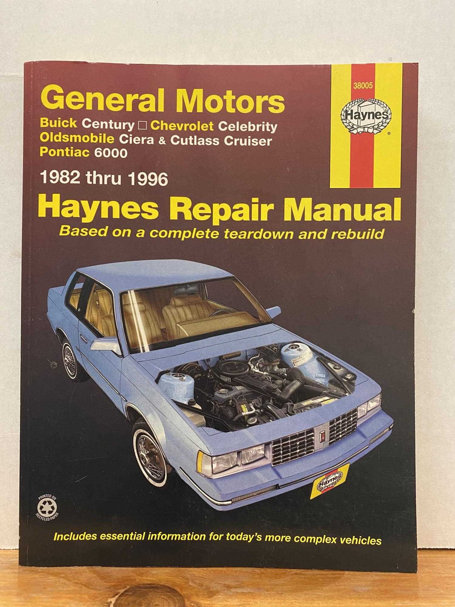 buick century owners manual