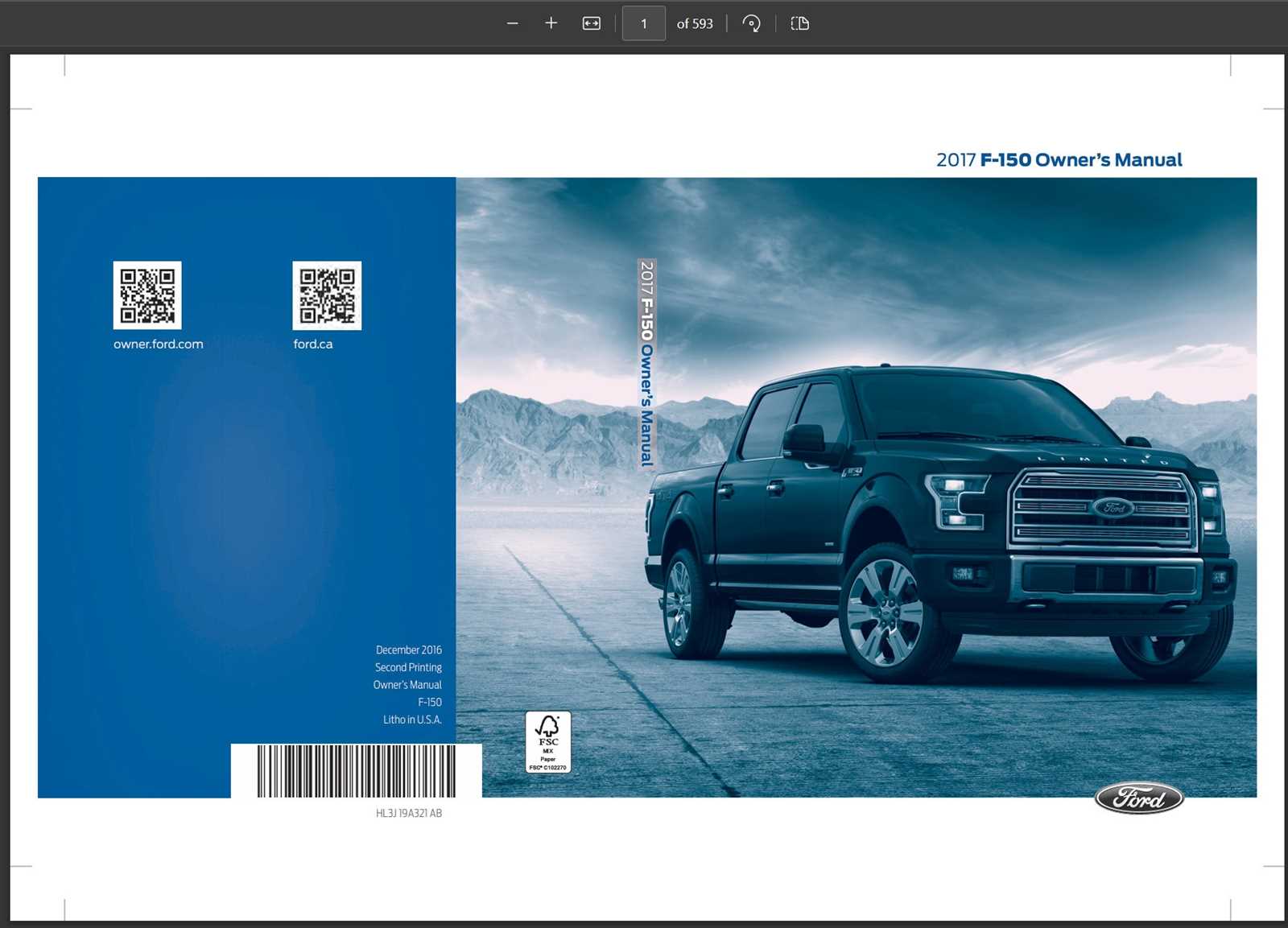 2021 ford f 150 owners manual
