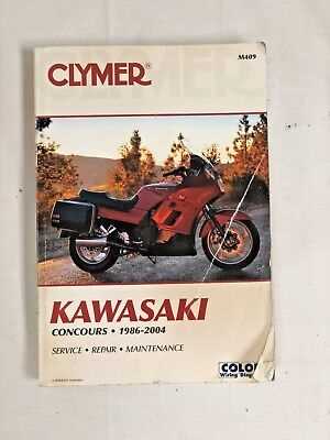 kawasaki concours owners manual