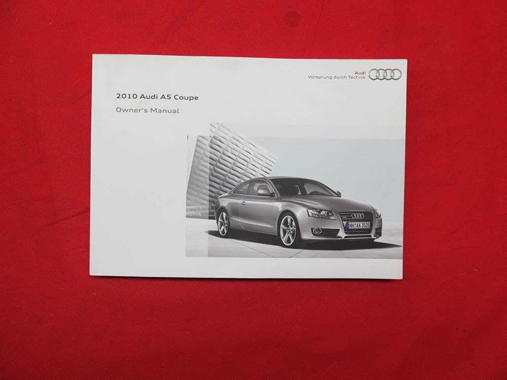 2010 audi s5 owners manual