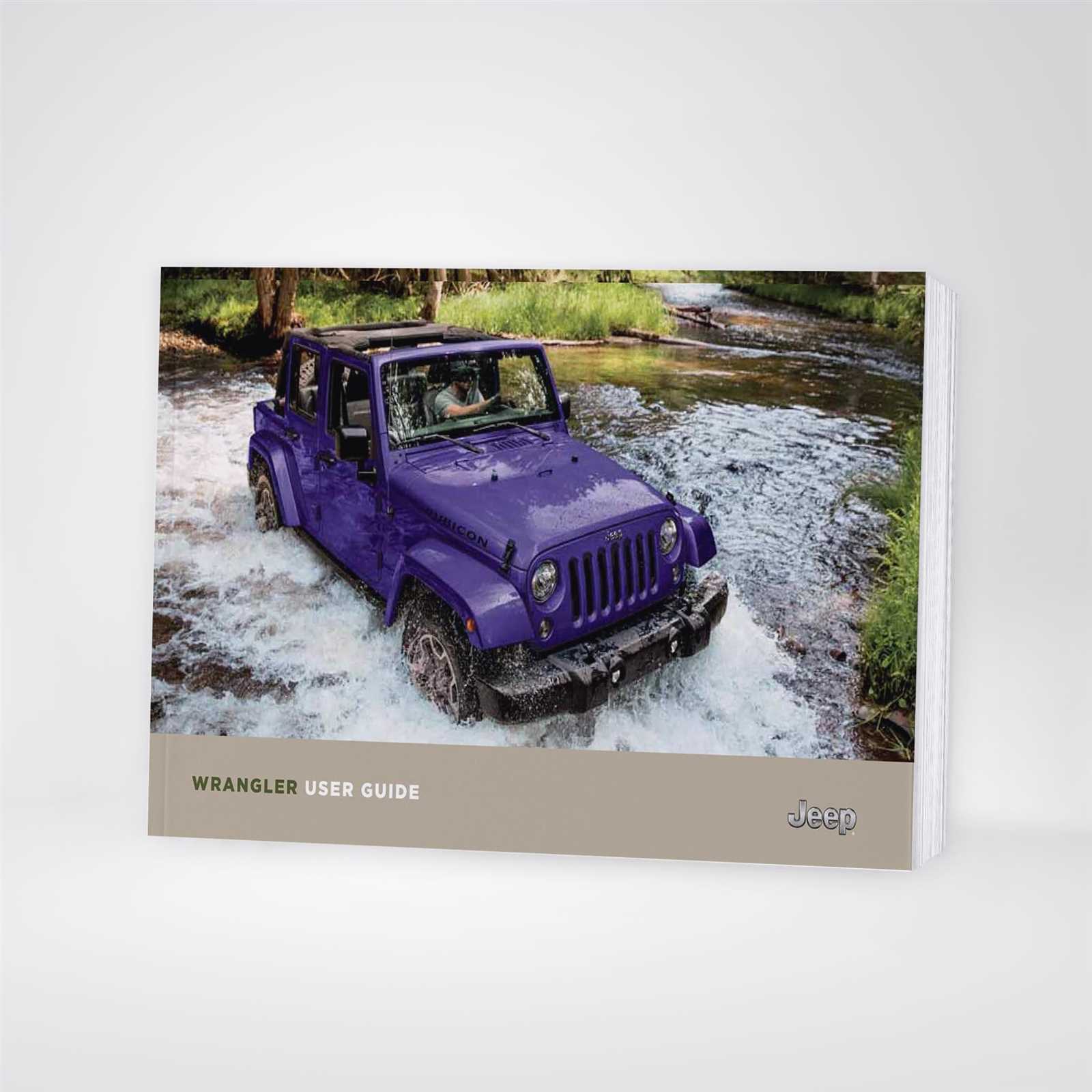 2018 jeep wrangler sahara owners manual