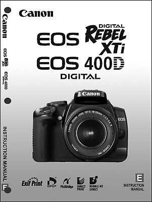 canon rebel xsi owners manual